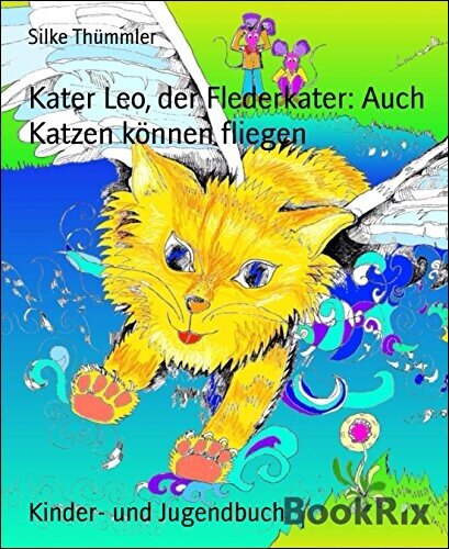 Der Flederkater landet im Wasser